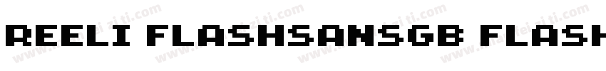 REElI FlashSansGB Flash SemiBold字体转换
